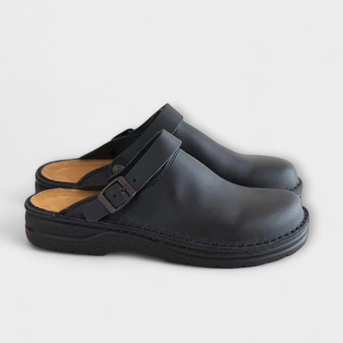 Sandalen Unisex Damen Herren Orthopädisch Fussbett Braun Schwarz – Emrys