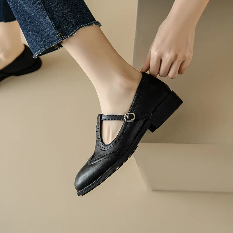 Johanna - Elegante T-Steg-Schuhe