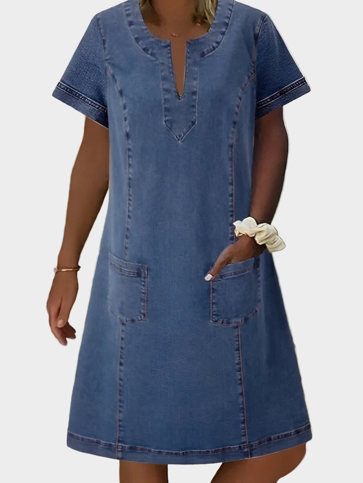 Weiches Jeanskleid