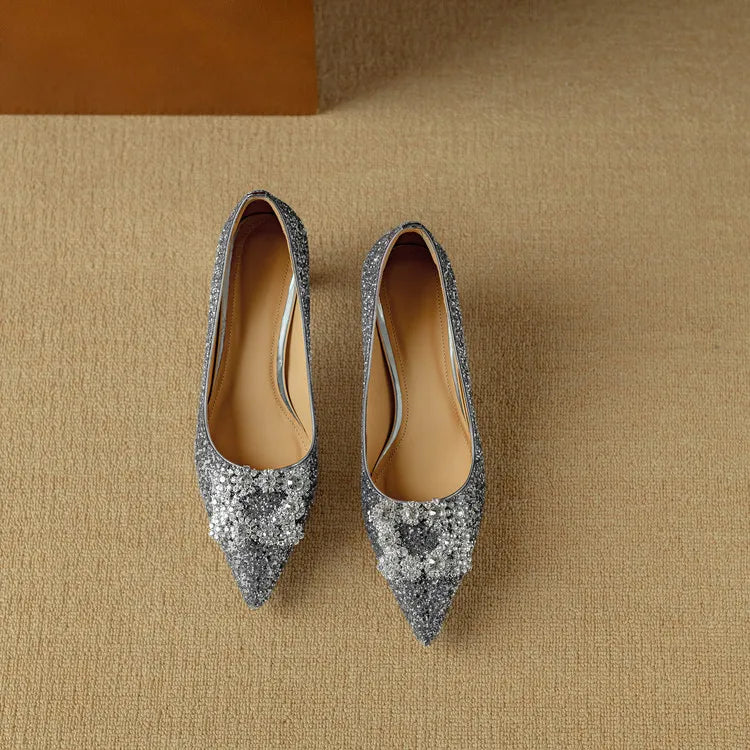 Theresa - Glitzer-Pumps