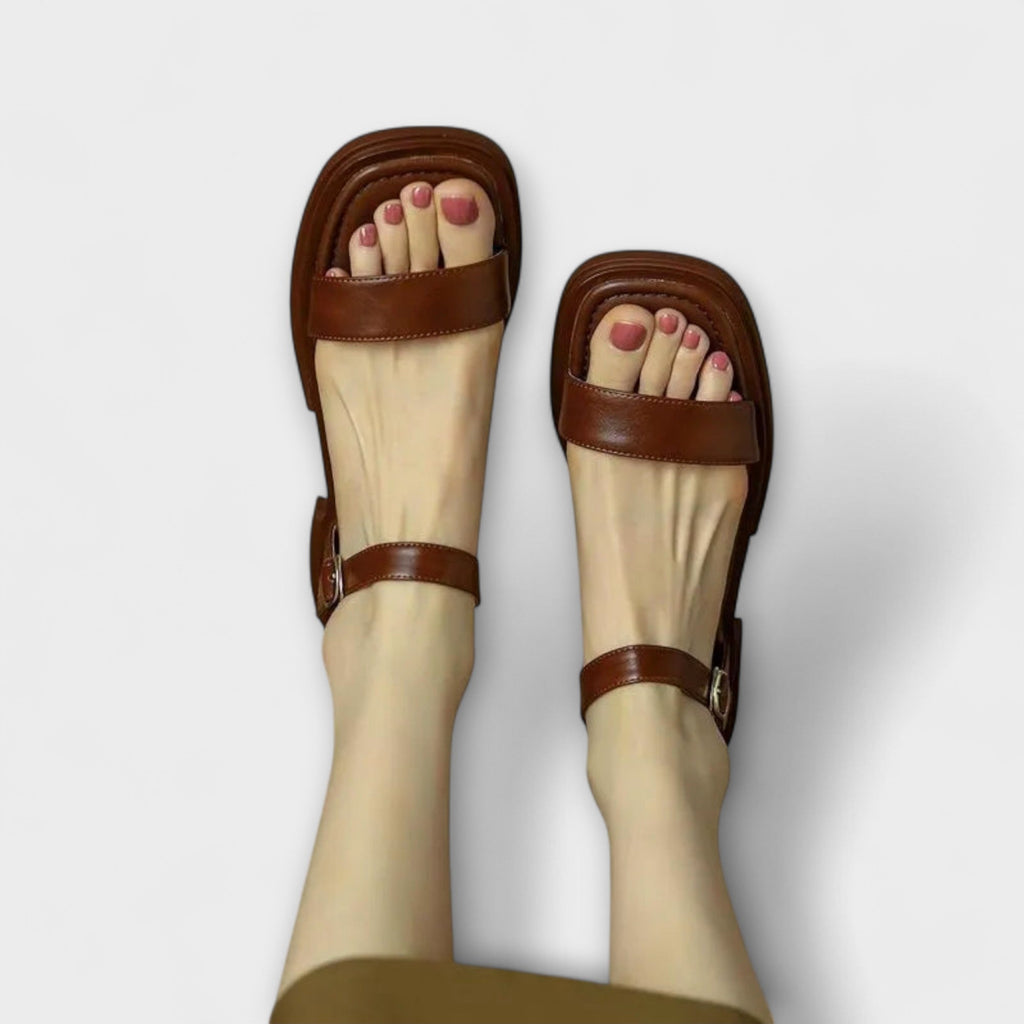 Elsen - Juneya Ledersandalen