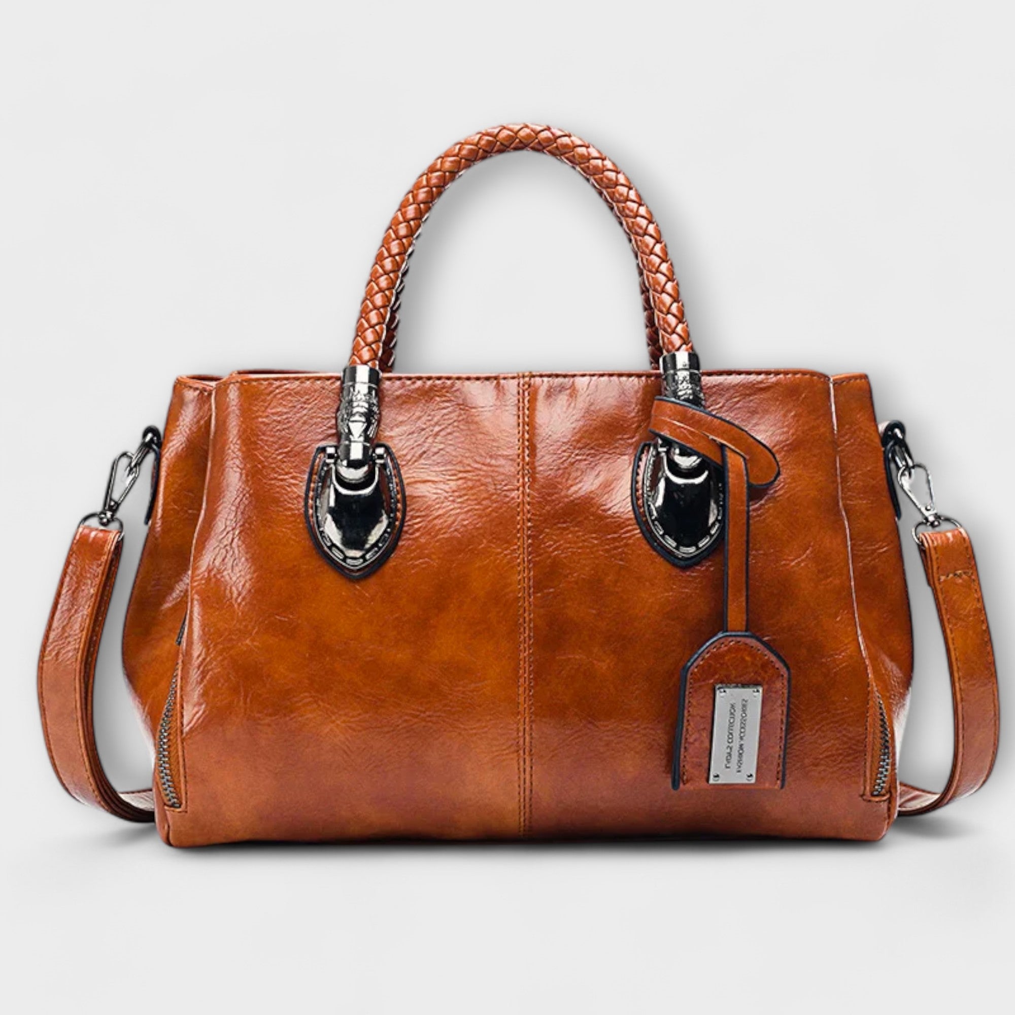 Reisetasche Damen Geräumig Robuste Griffe Minimalistisch Schwarz Blau Rot Braun – Flair