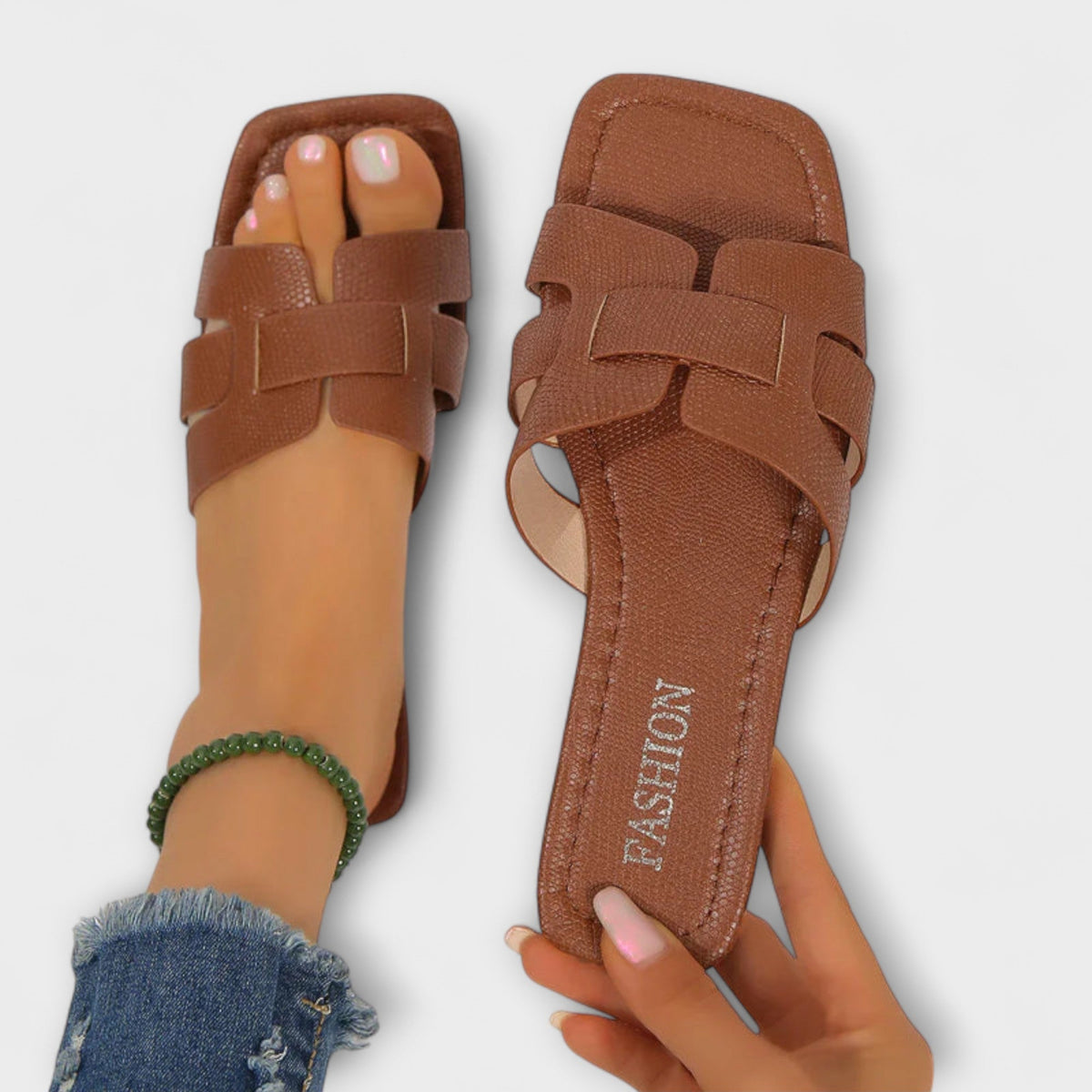 Diva - Flache Sandalen für Frauen
