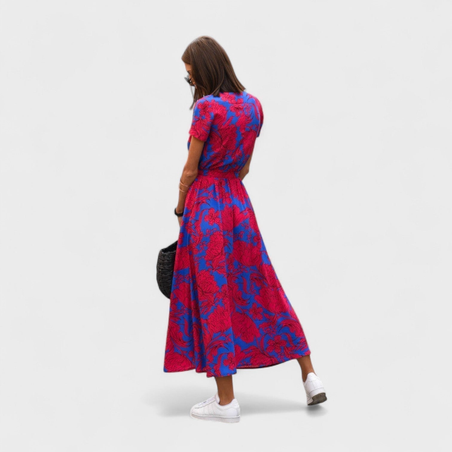Lila Rosa - Boho Chic Kleid