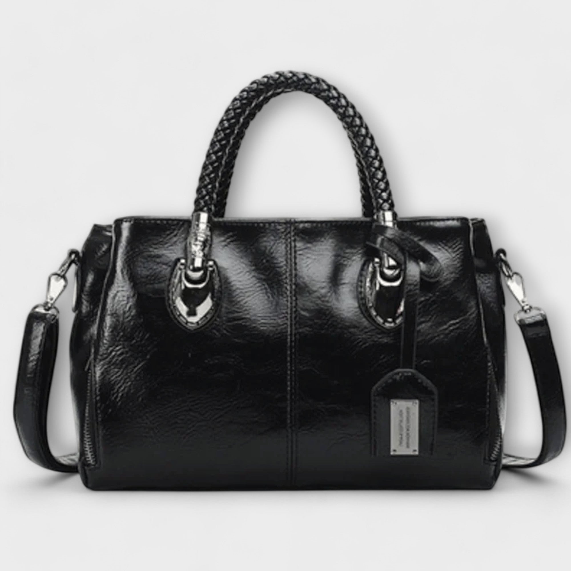 Reisetasche Damen Geräumig Robuste Griffe Minimalistisch Schwarz Blau Rot Braun – Flair