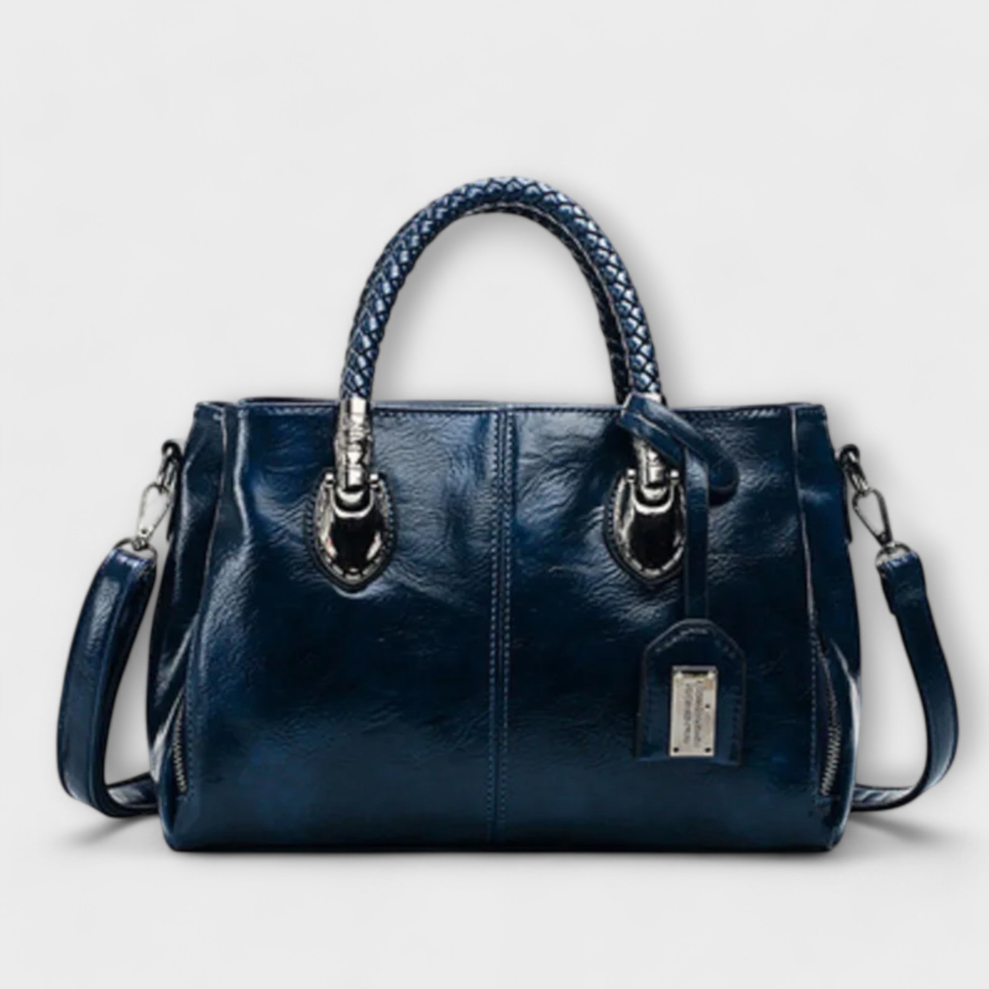 Reisetasche Damen Geräumig Robuste Griffe Minimalistisch Schwarz Blau Rot Braun – Flair