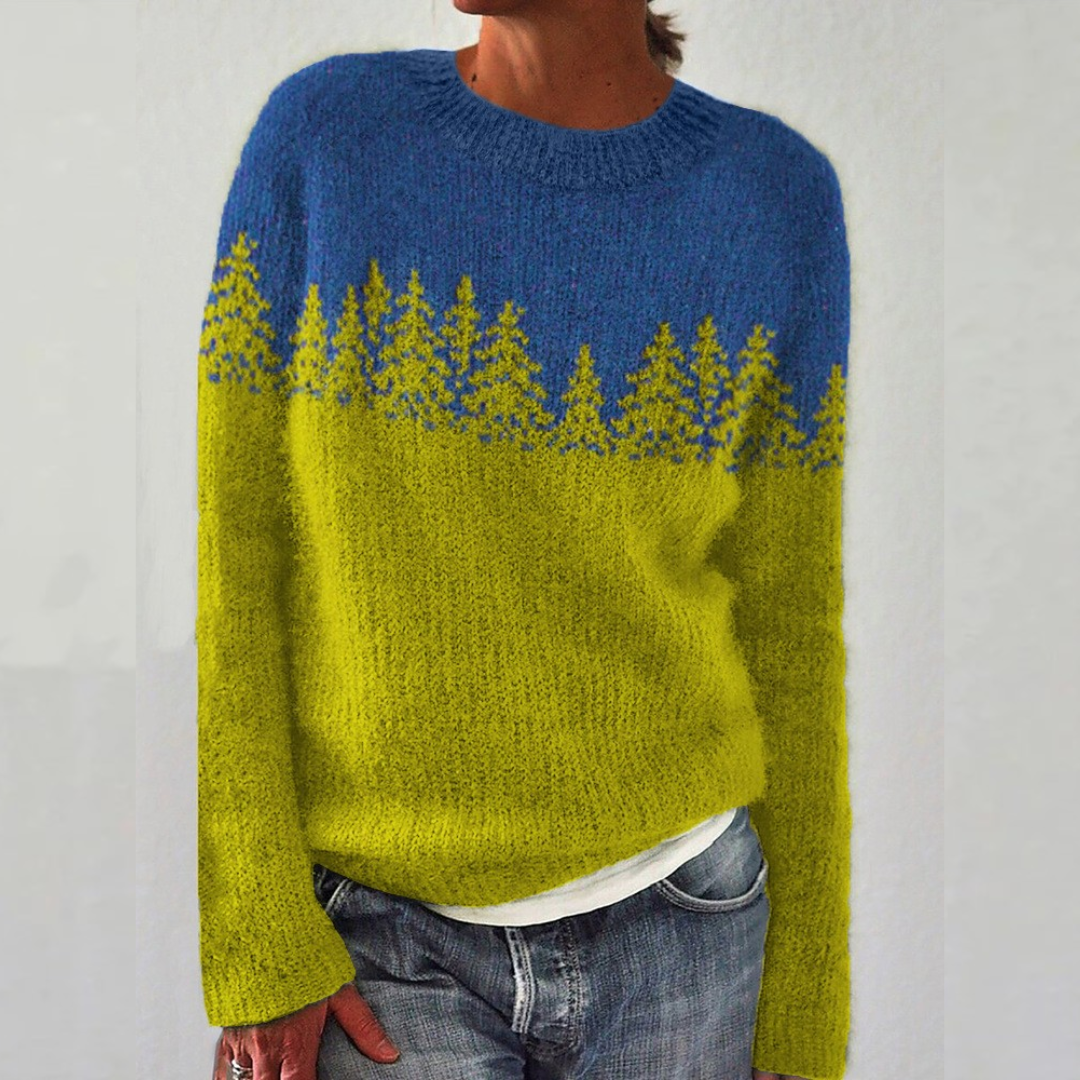 Rikarda | Gemütlicher Retro Pullover