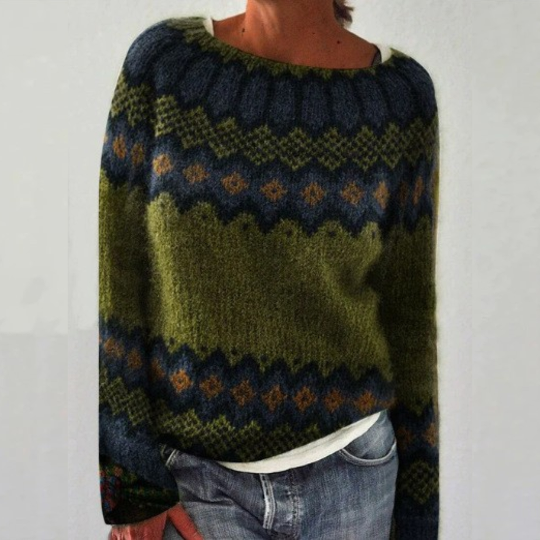 Salomé | Gemütlicher Retro Pullover