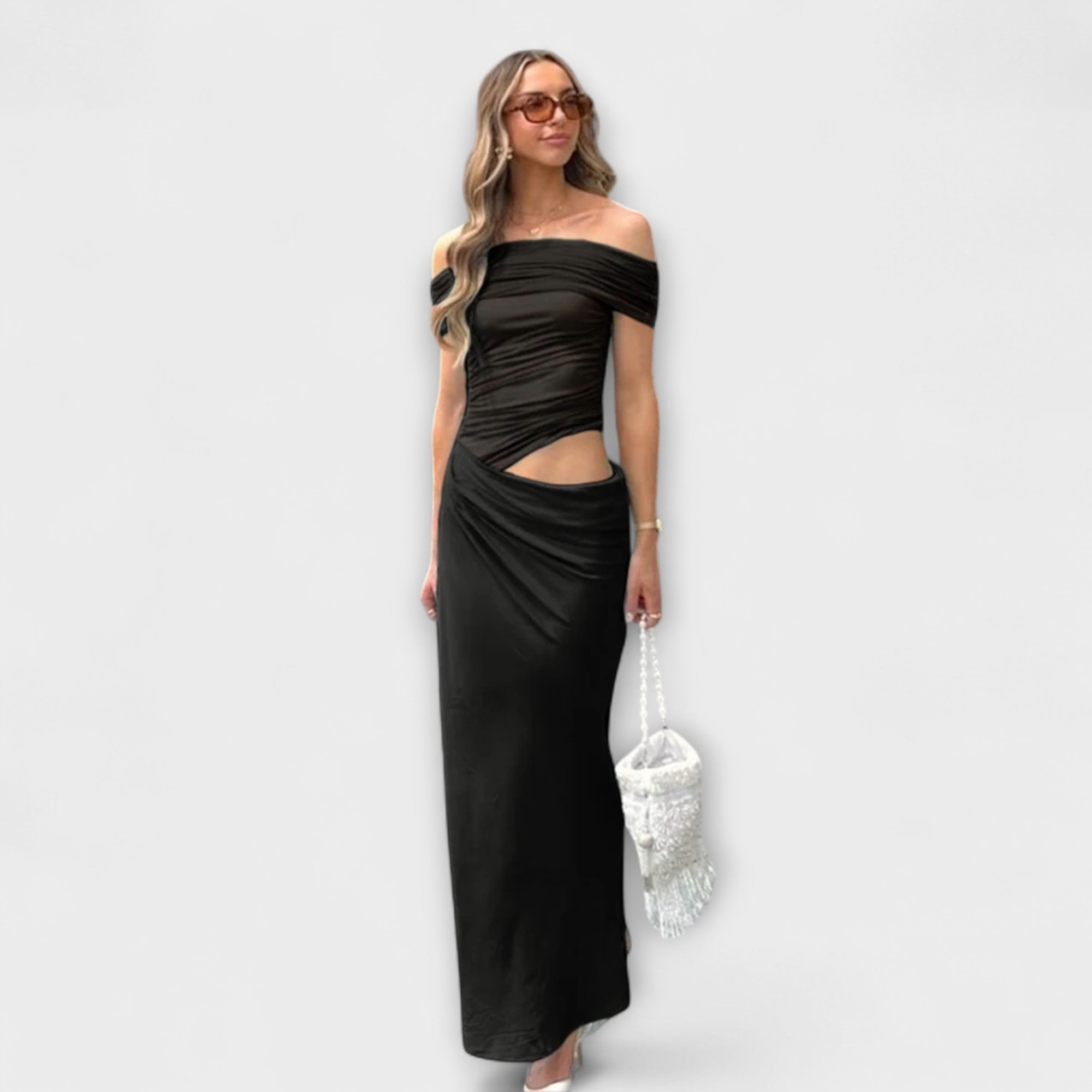 Puss - Rüschendes Unregelmässiges Kleid