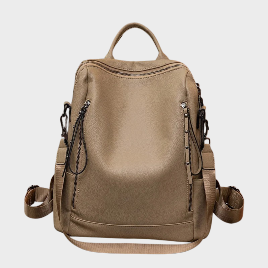 Rucksack Damen Elegant Verstellbare Träger Alltag Blau Schwarz Khaki – Sienna