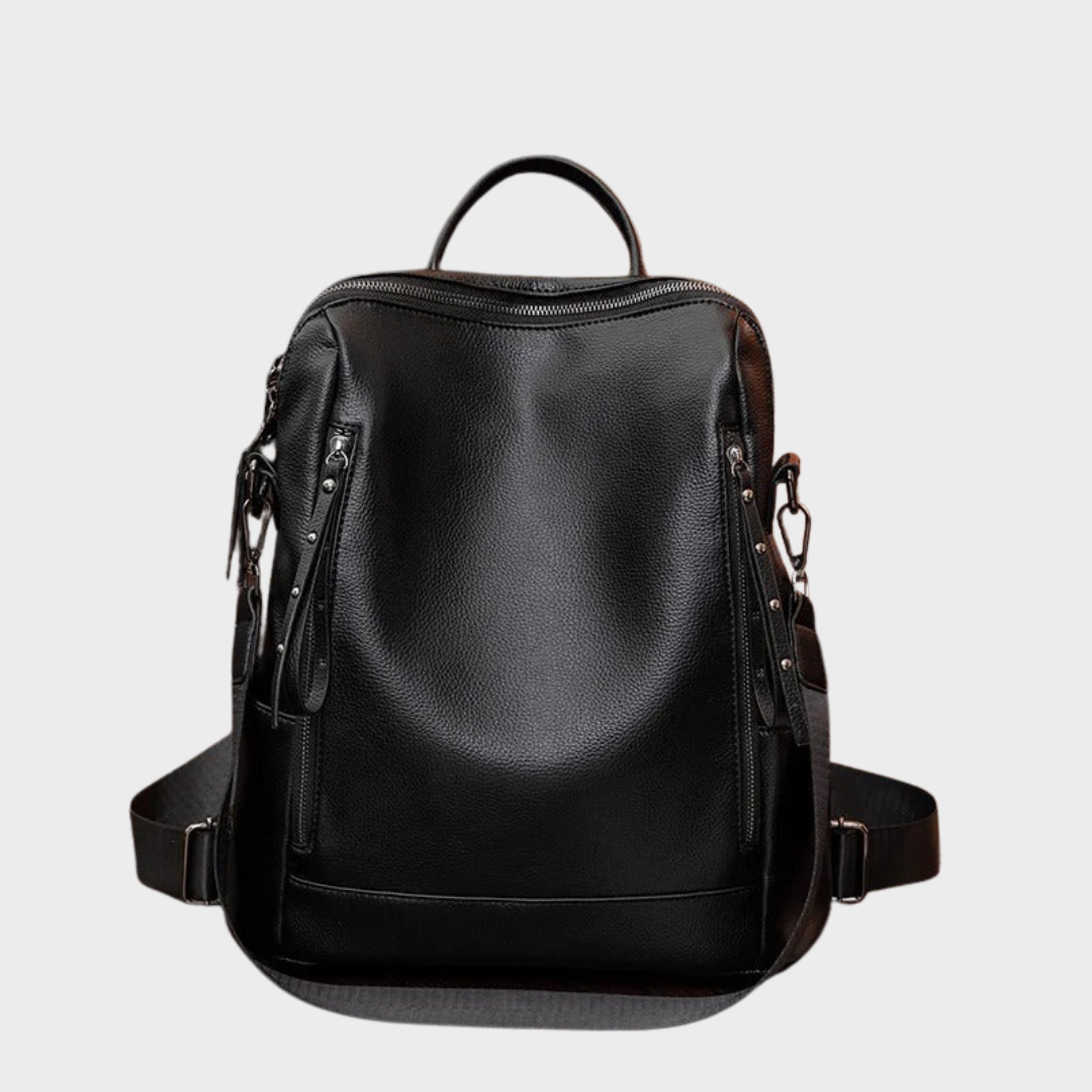 Rucksack Damen Elegant Verstellbare Träger Alltag Blau Schwarz Khaki – Sienna