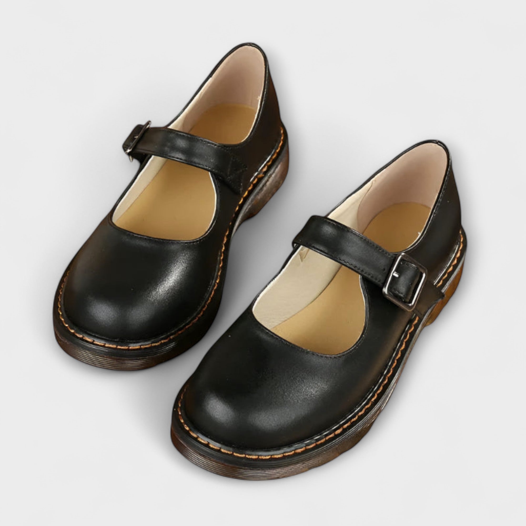 Spangenschuhe Damen Echtleder Riemchen Komfortsohle Braun Schwarz