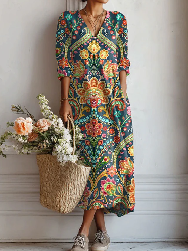 Flurina | Elegantes Alltagskleid mit mühelosem Stil