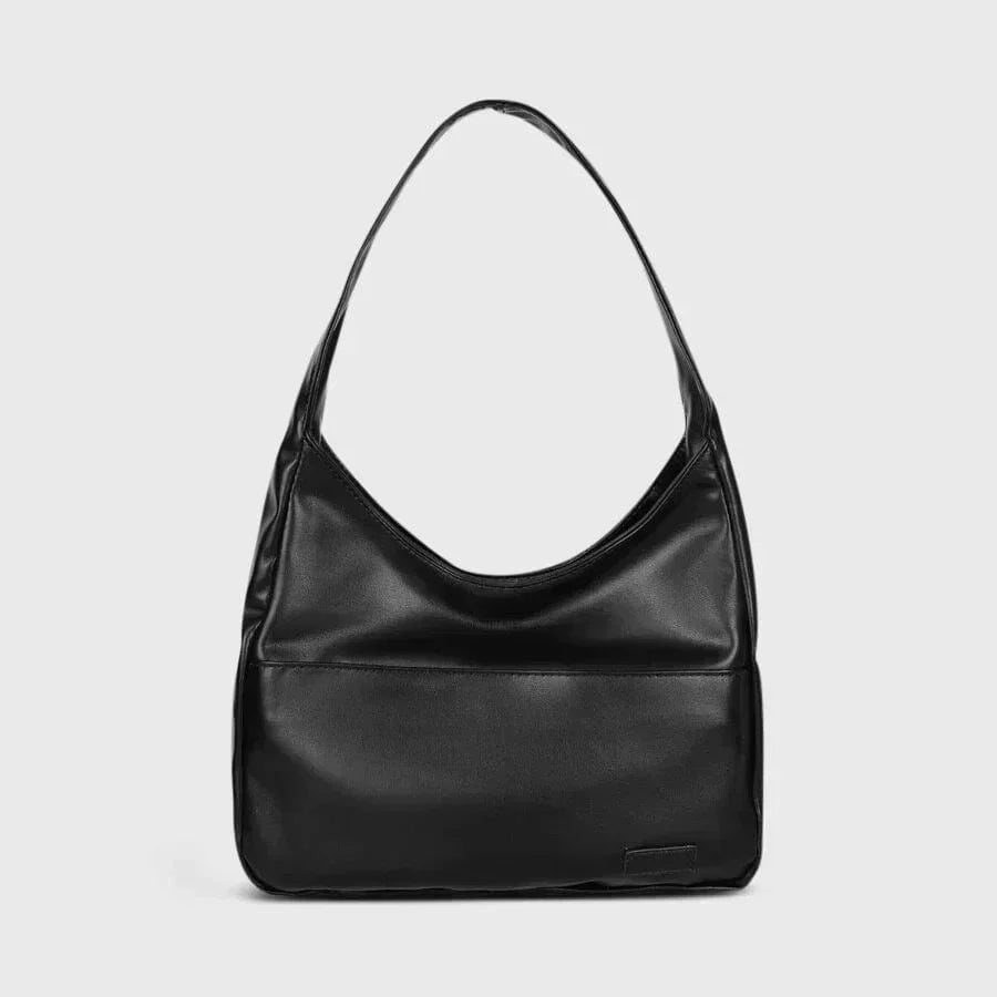 Handtasche Damen Gross Schultertasche Alltag Schwarz Braun Weiss Rot – Nina