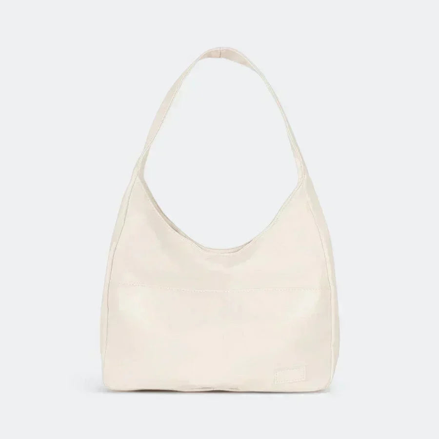 Handtasche Damen Gross Schultertasche Alltag Schwarz Braun Weiss Rot – Nina