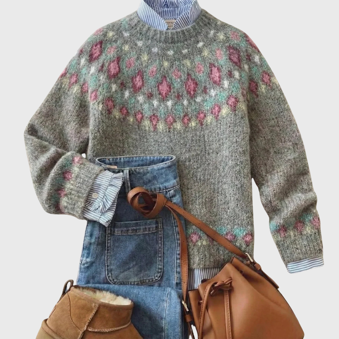 Lara | Schicker Vintage Pullover