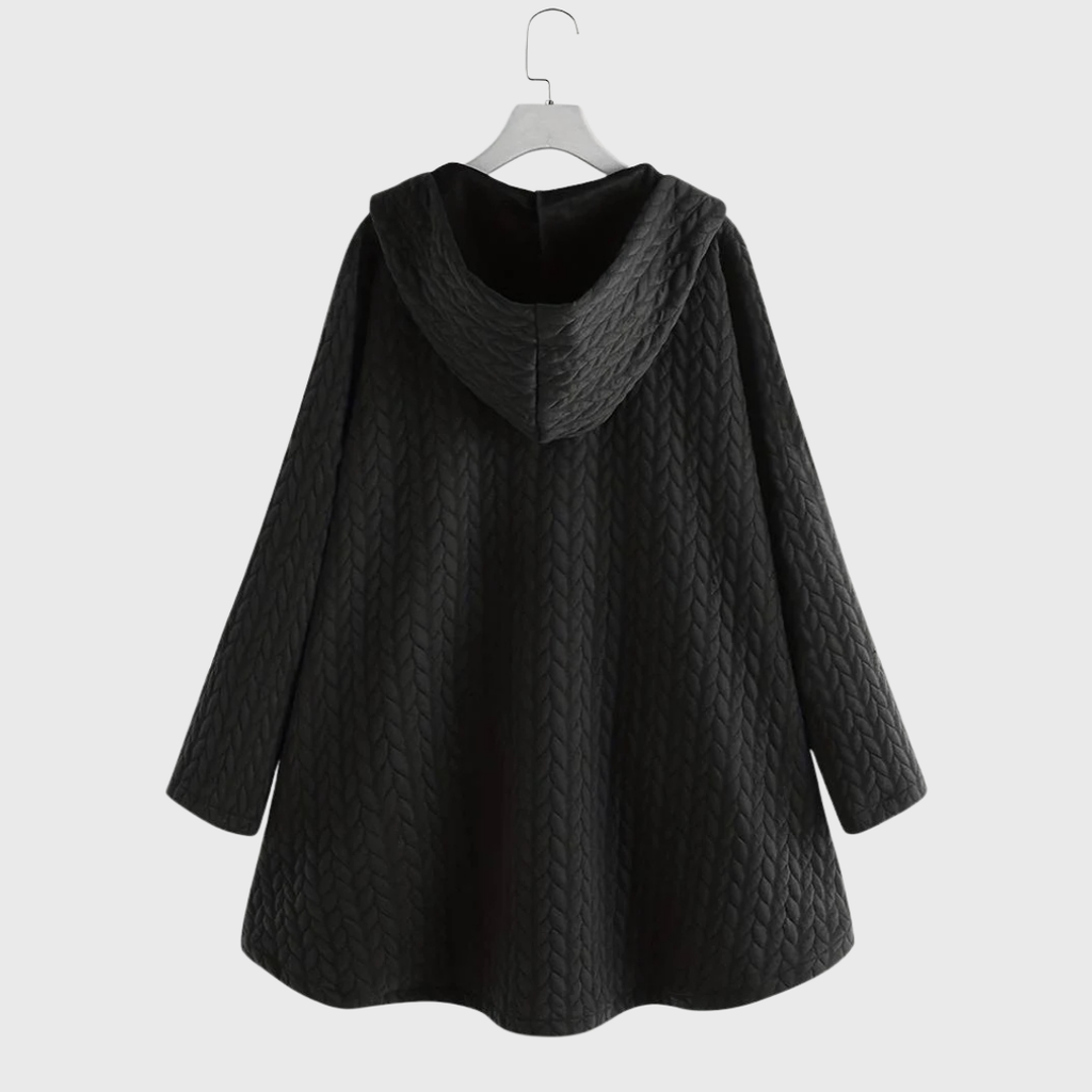 Leslie - Warme Button-Up Jacke