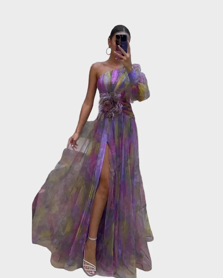 Nana - Elegantes Kleid mit langen Ärmeln