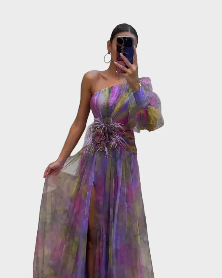 Nana - Elegantes Kleid mit langen Ärmeln