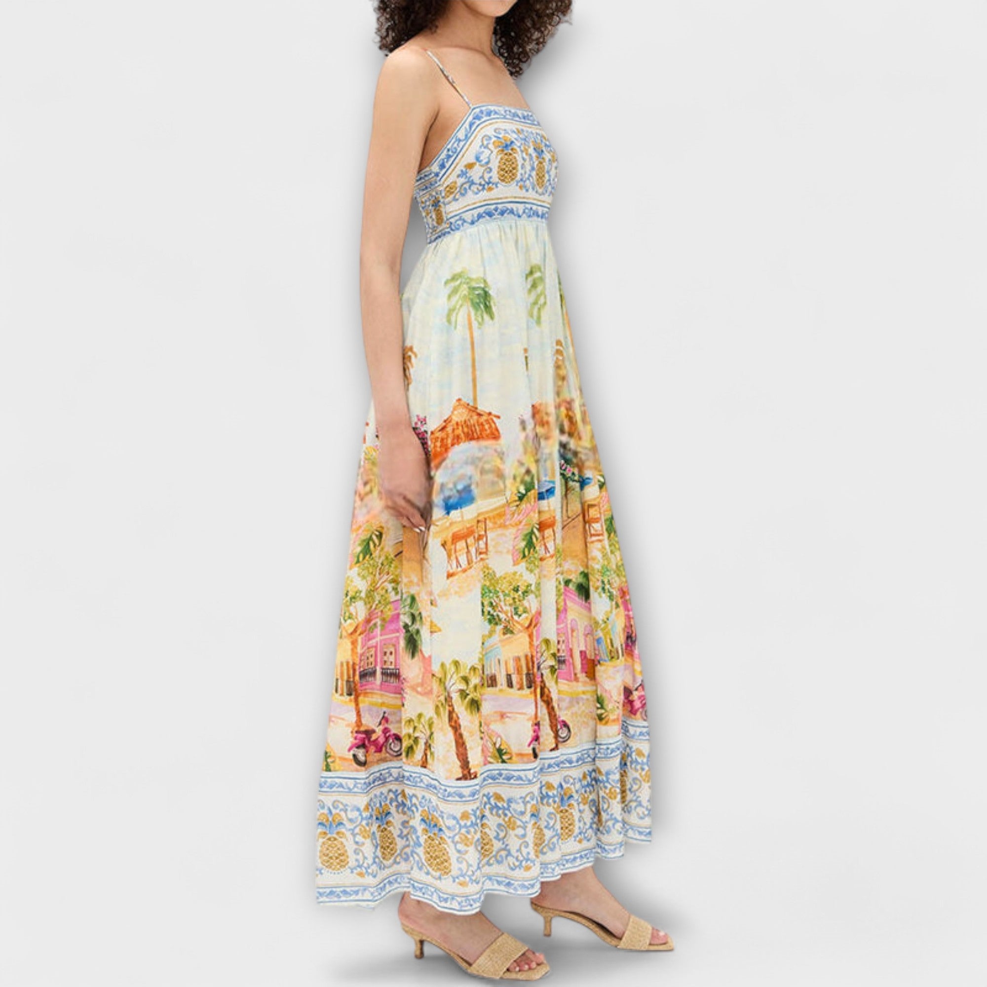 Lumen - Aracati Multicolor Maxikleid