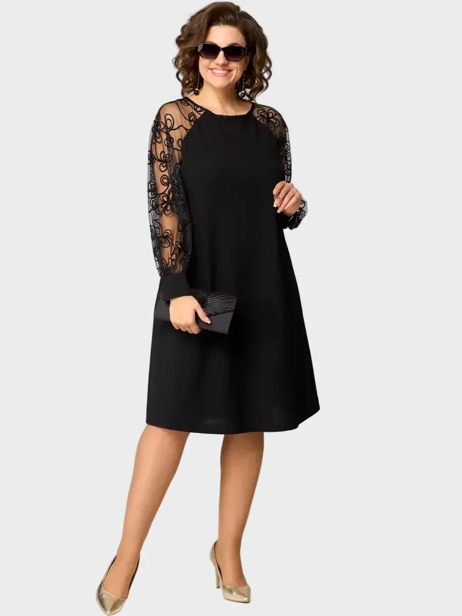 Celina - Klassisches Midikleid für besondere Anlässe