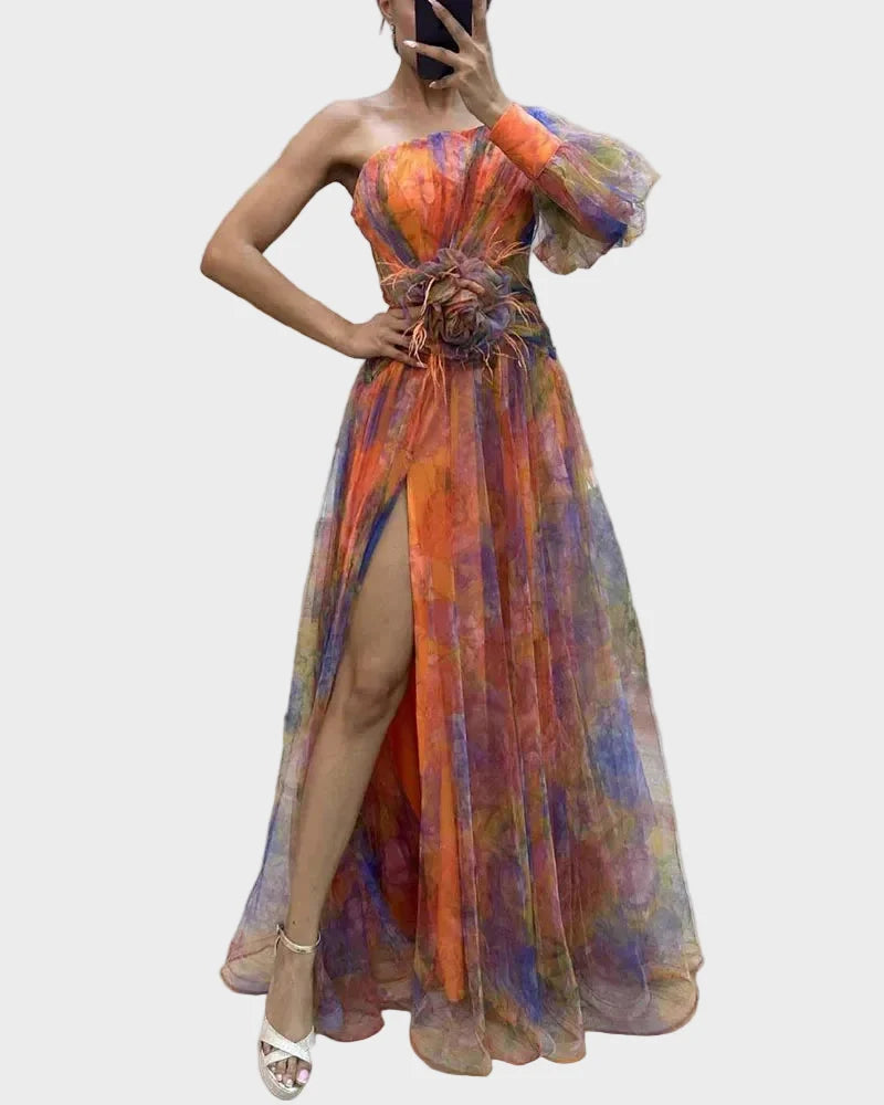 Nana - Elegantes Kleid mit langen Ärmeln