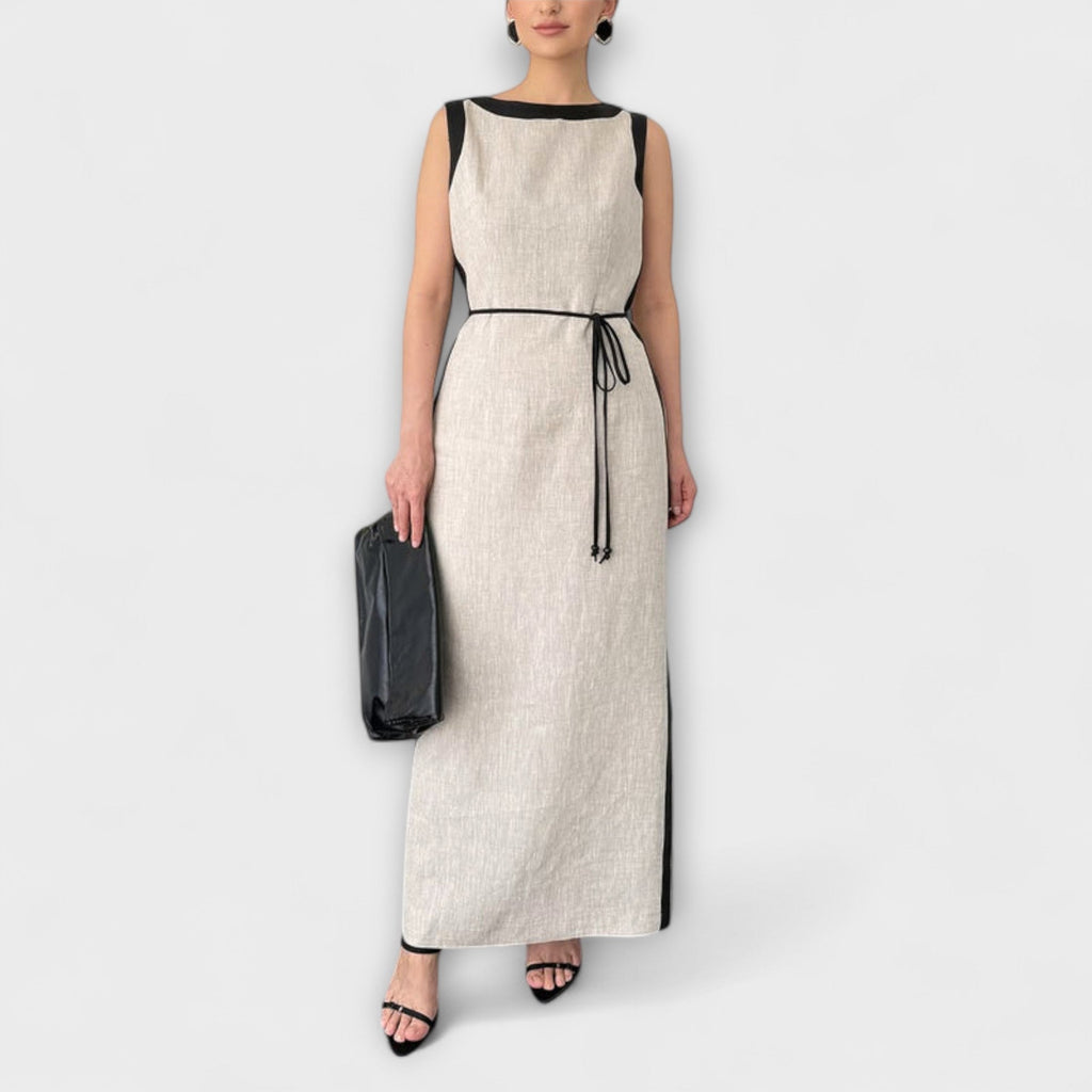 Irene - Schickes ärmelloses Kleid
