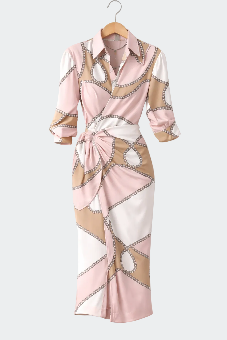 Lola - Maxikleid mit grafischem Print