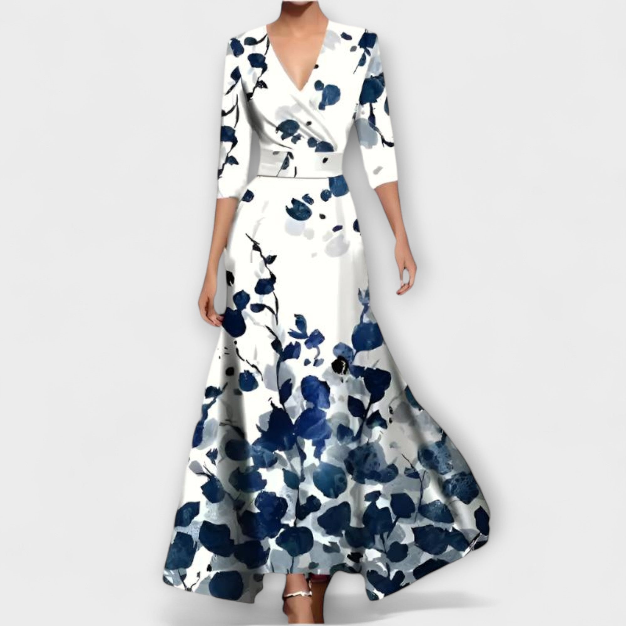 Alma - Elegantes Mouw Design Damenkleid