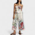 Indigo - Sommer Blumenmuster Set