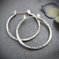 Retro Hoop Ohrringe