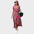 Aldona - Fliessendes Wickelkleid
