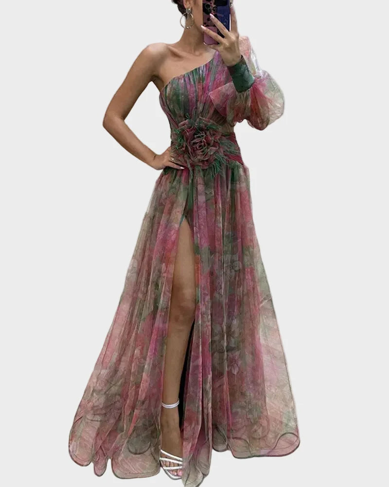 Nana - Elegantes Kleid mit langen Ärmeln