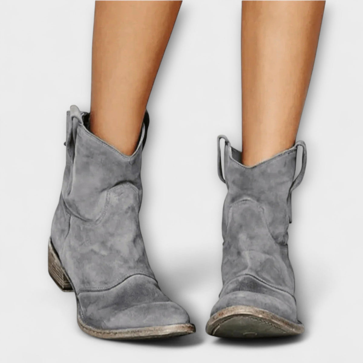 Marla - Wildlederstiefel im Savannah-Stil