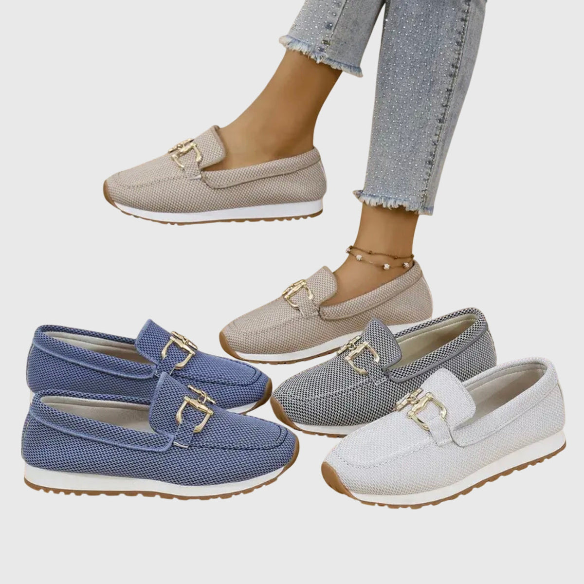 Sofía - Orthopädische Slipper mit Sneakersohle