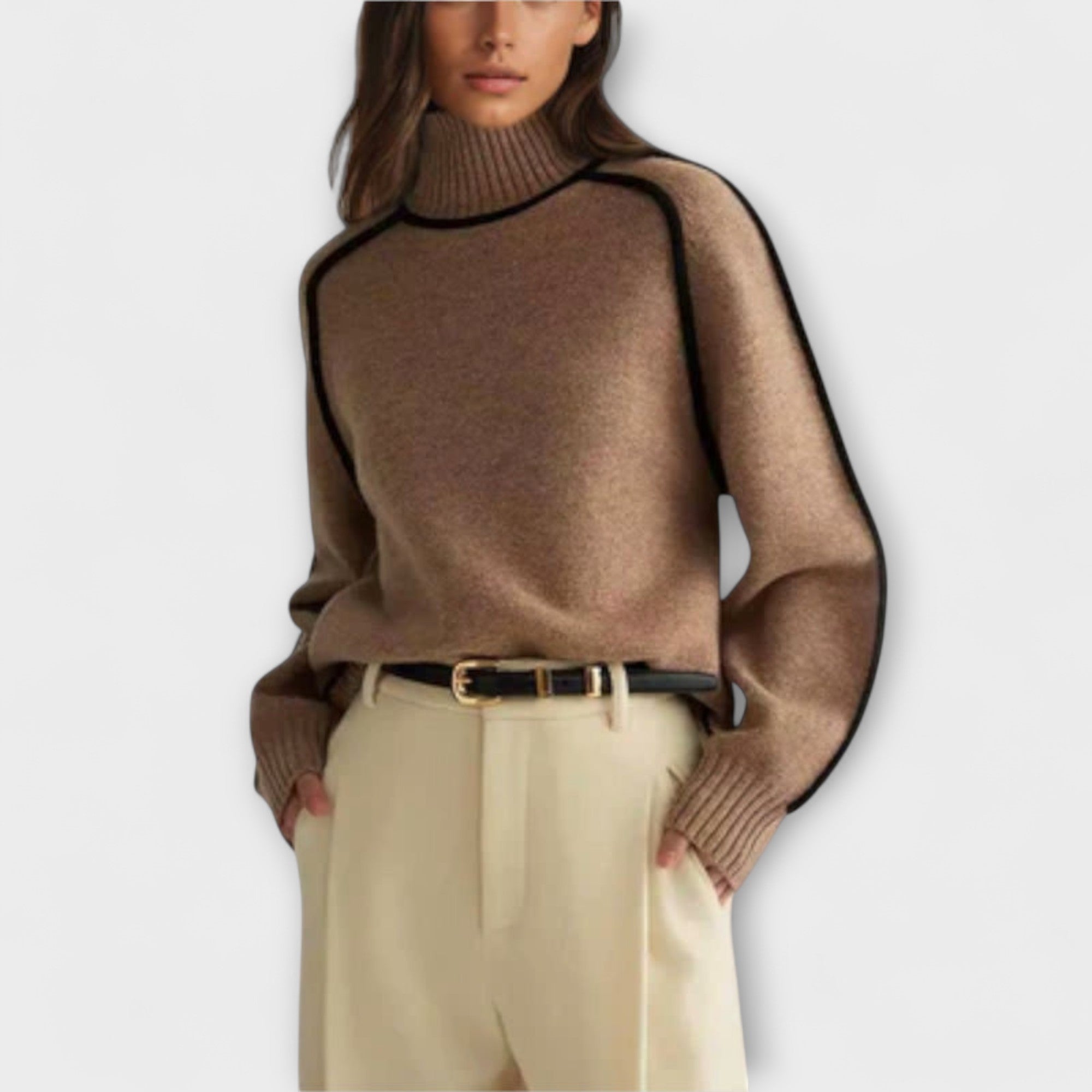 Emilie - Weicher & eleganter Rollkragenpullover
