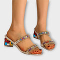 Brianna - Plateausandalen mit klobigem Absatz