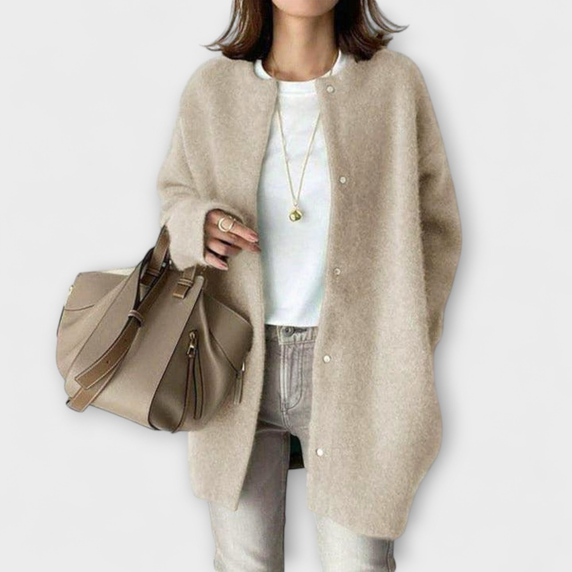 Amy - Gemütliche Relaxed Fit Jacke