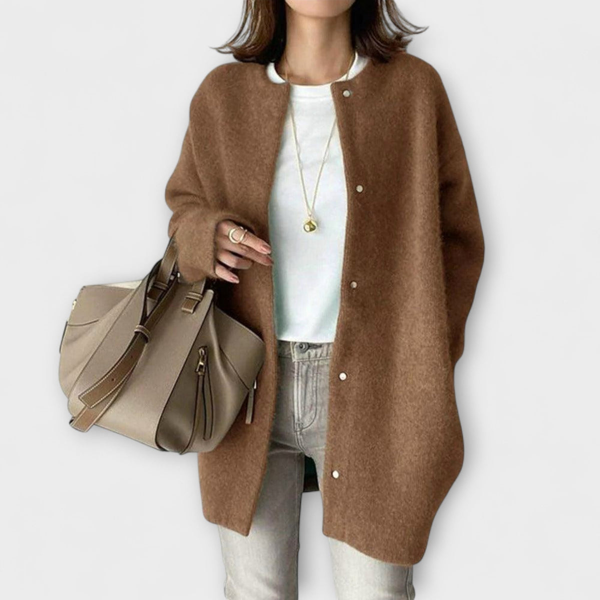 Amy - Gemütliche Relaxed Fit Jacke