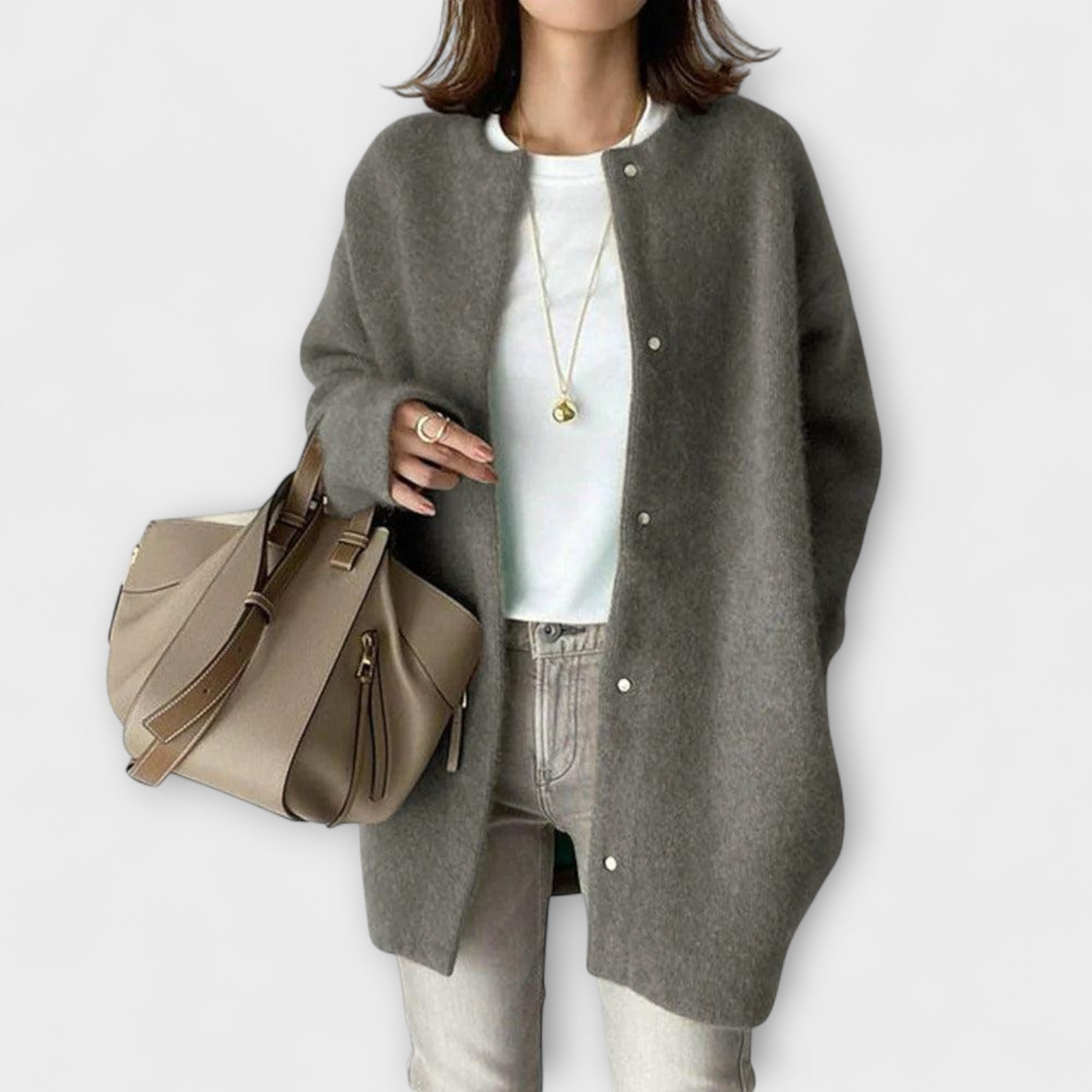 Amy - Gemütliche Relaxed Fit Jacke