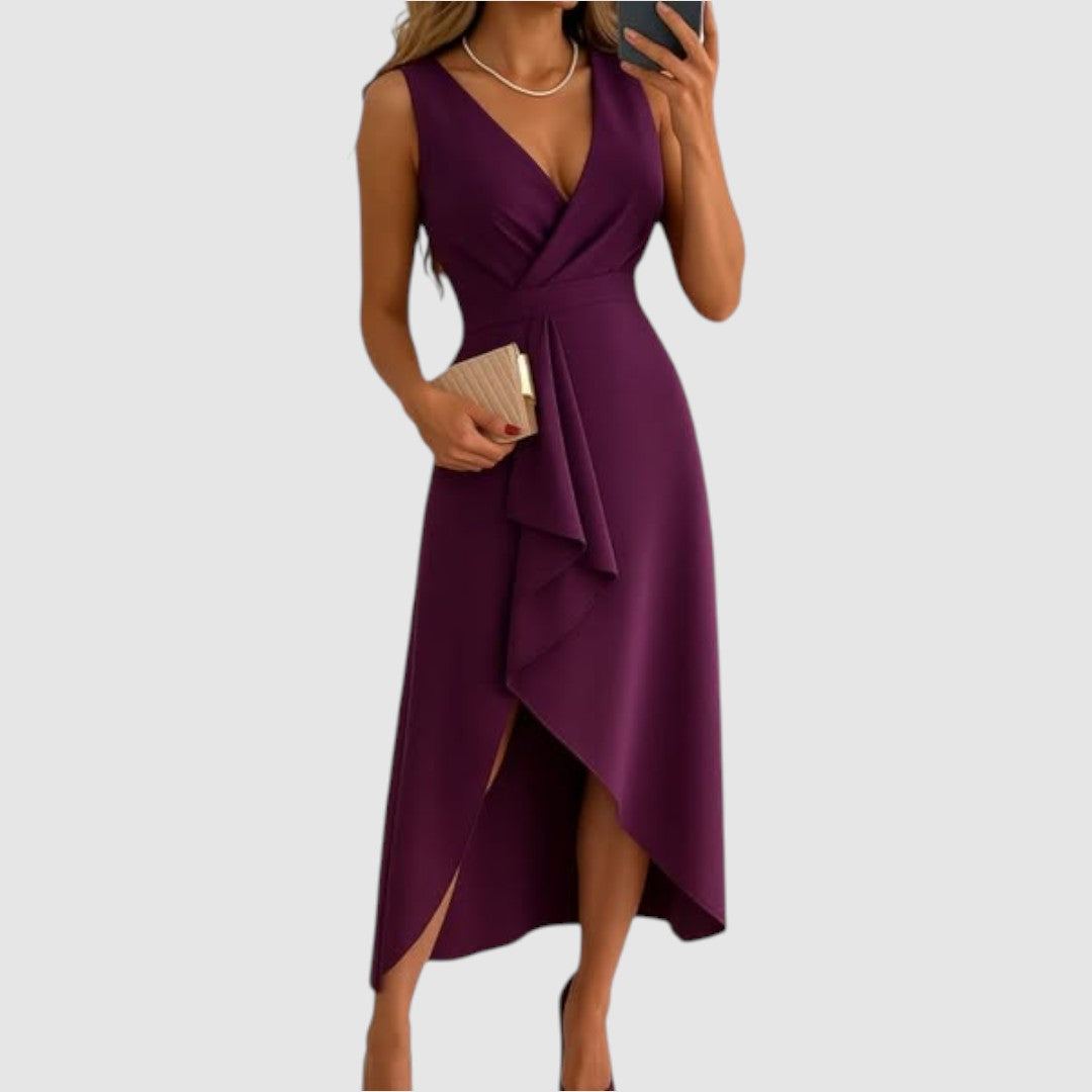 Valerie - Wickelkleid mit V-Ausschnitt