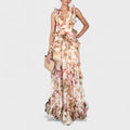 Isabela - Langes Kleid mit Rüschen