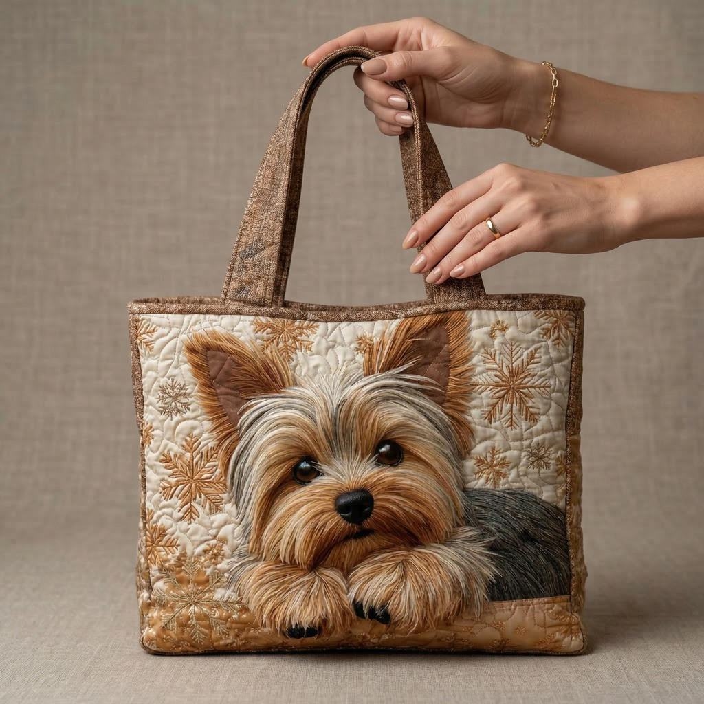 Gesteppte Tasche - Yorkshire Terrier