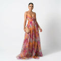 Margarida - Maxikleid mit Floralprint