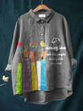 Priska | Damen-T-Shirt mit Boho-Friedensprint