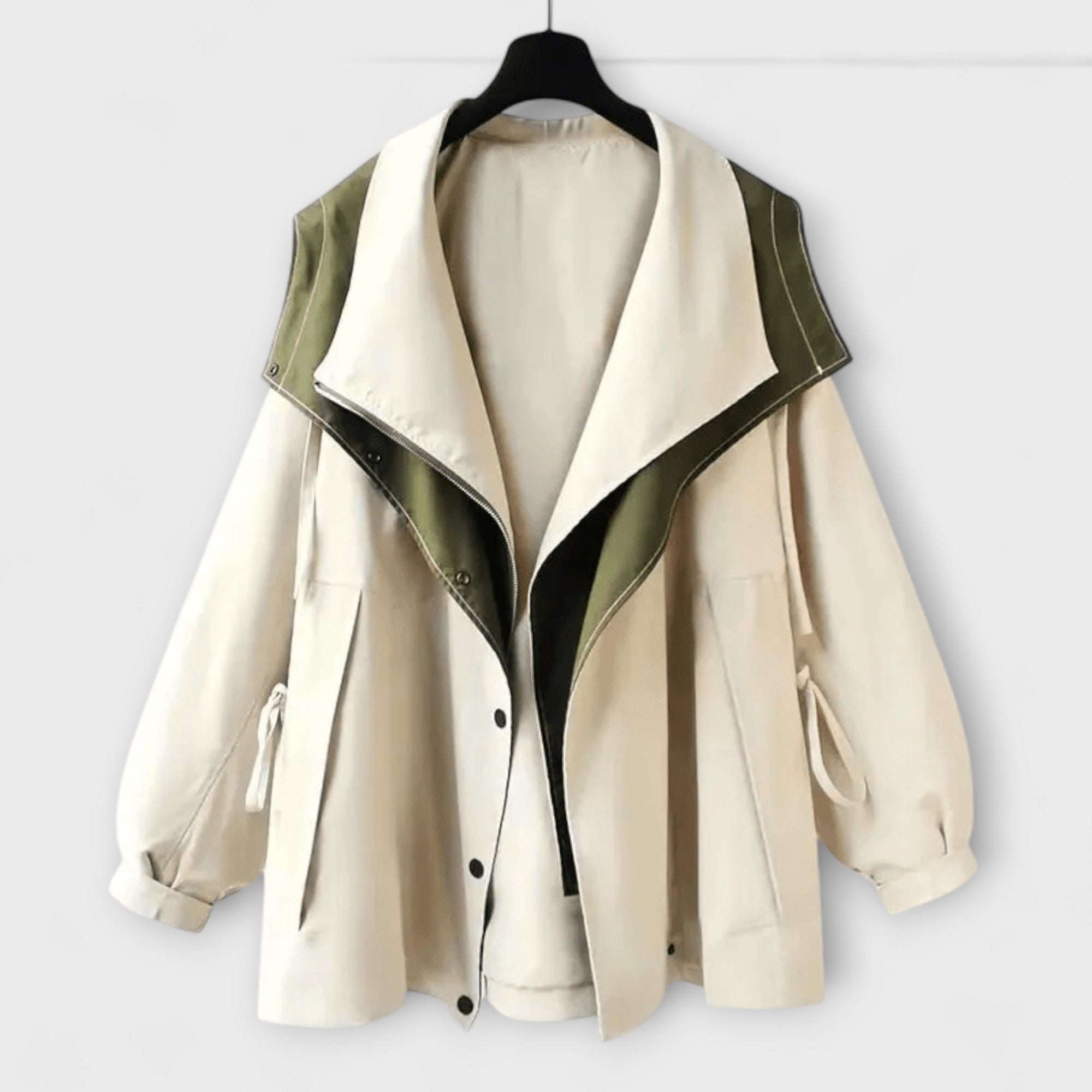 Mera - Bicolor Oversized Jacke