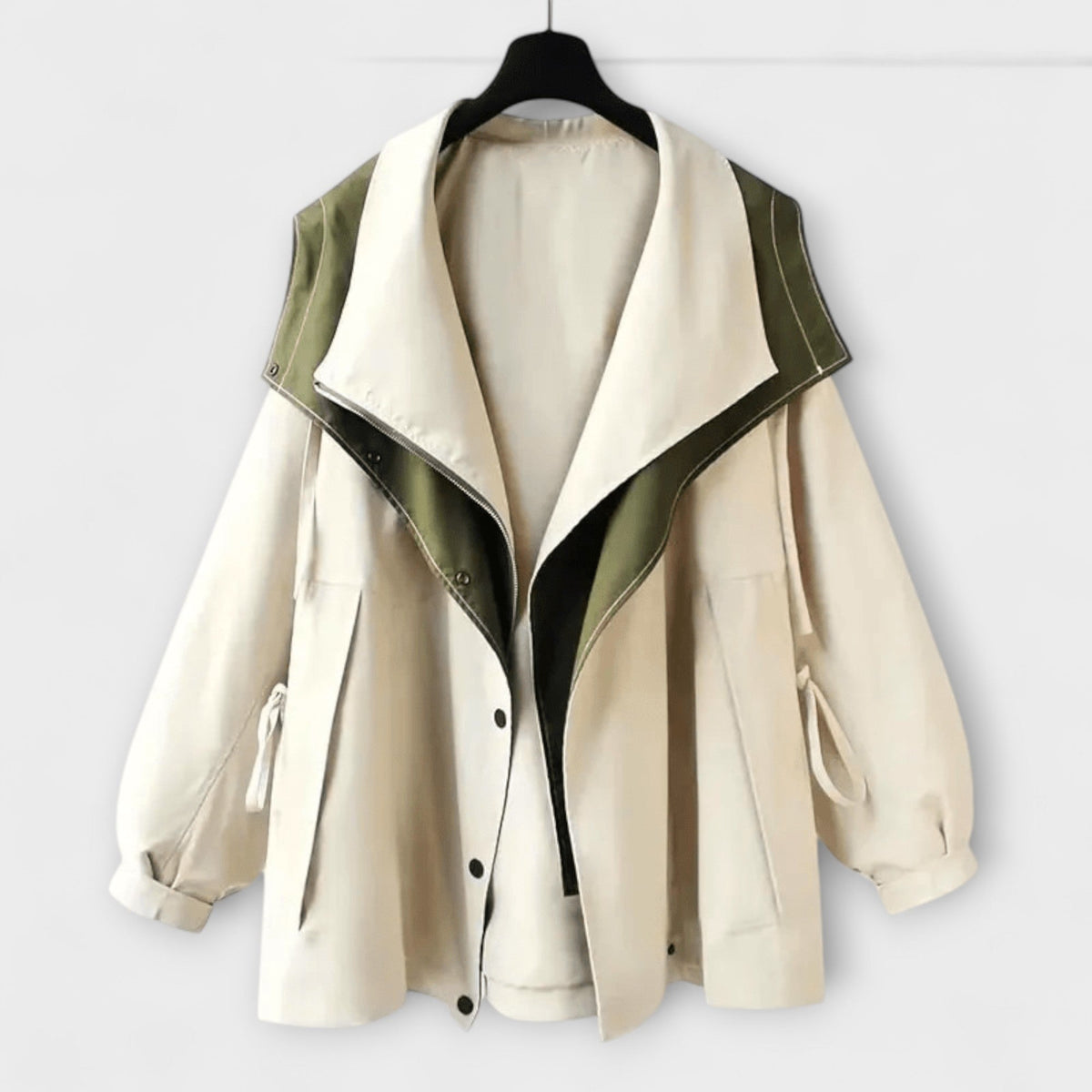 Mera - Bicolor Oversized Jacke