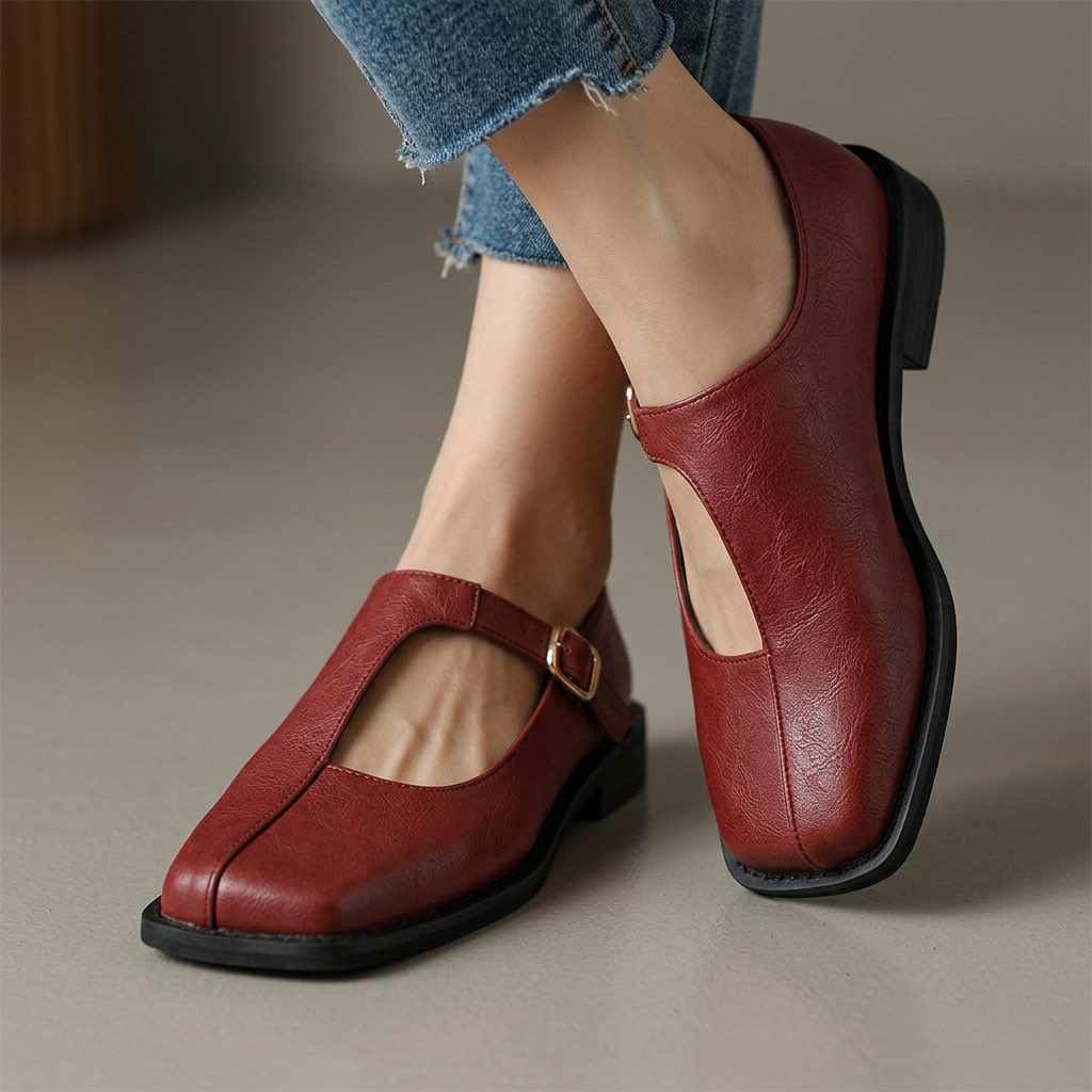 Rosalie - Bequeme Ballerinas mit Riemchen