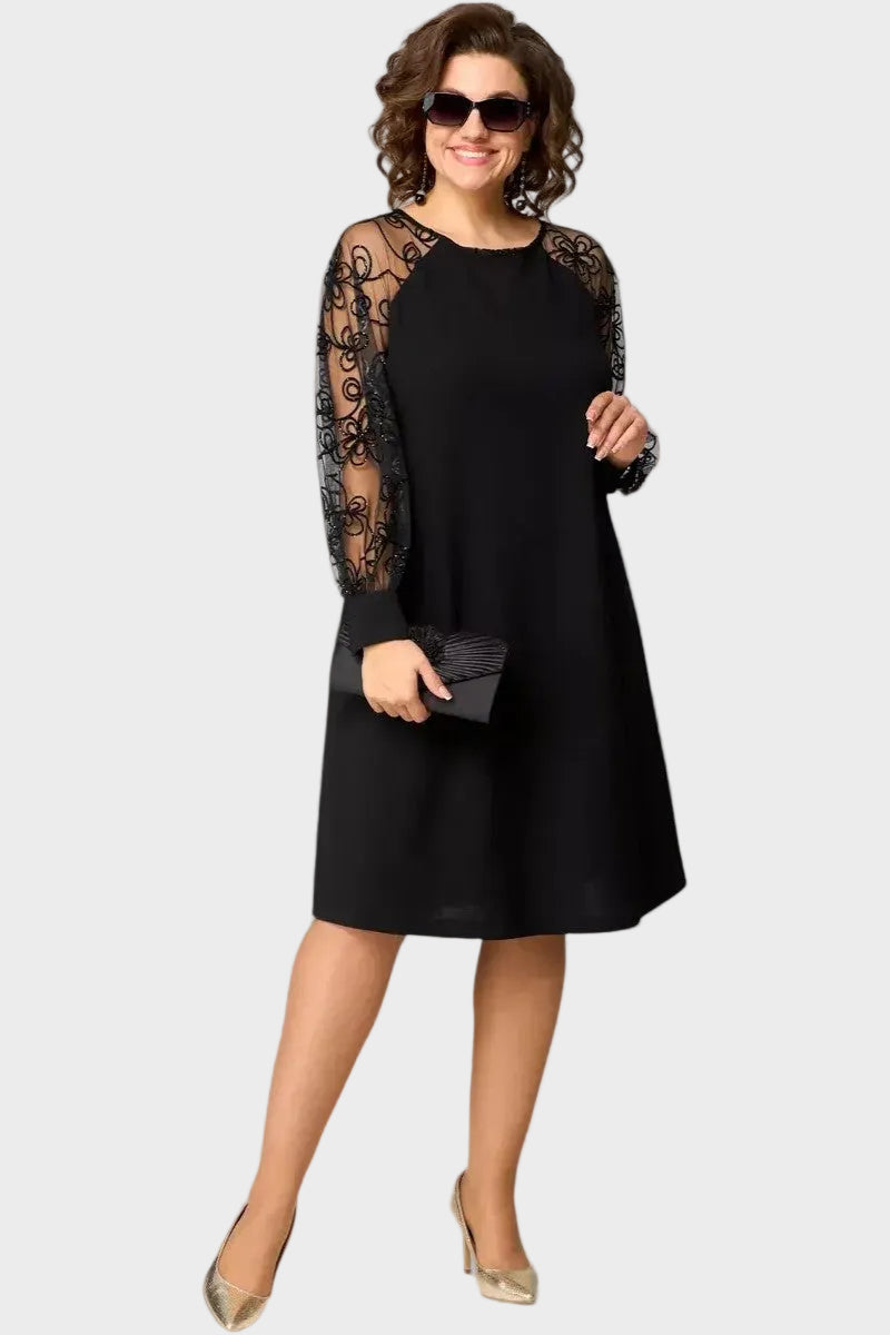 Celina - Klassisches Midikleid für besondere Anlässe