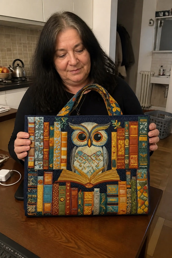 Mirabelle - Gesteppte Tasche mit Tulpen
